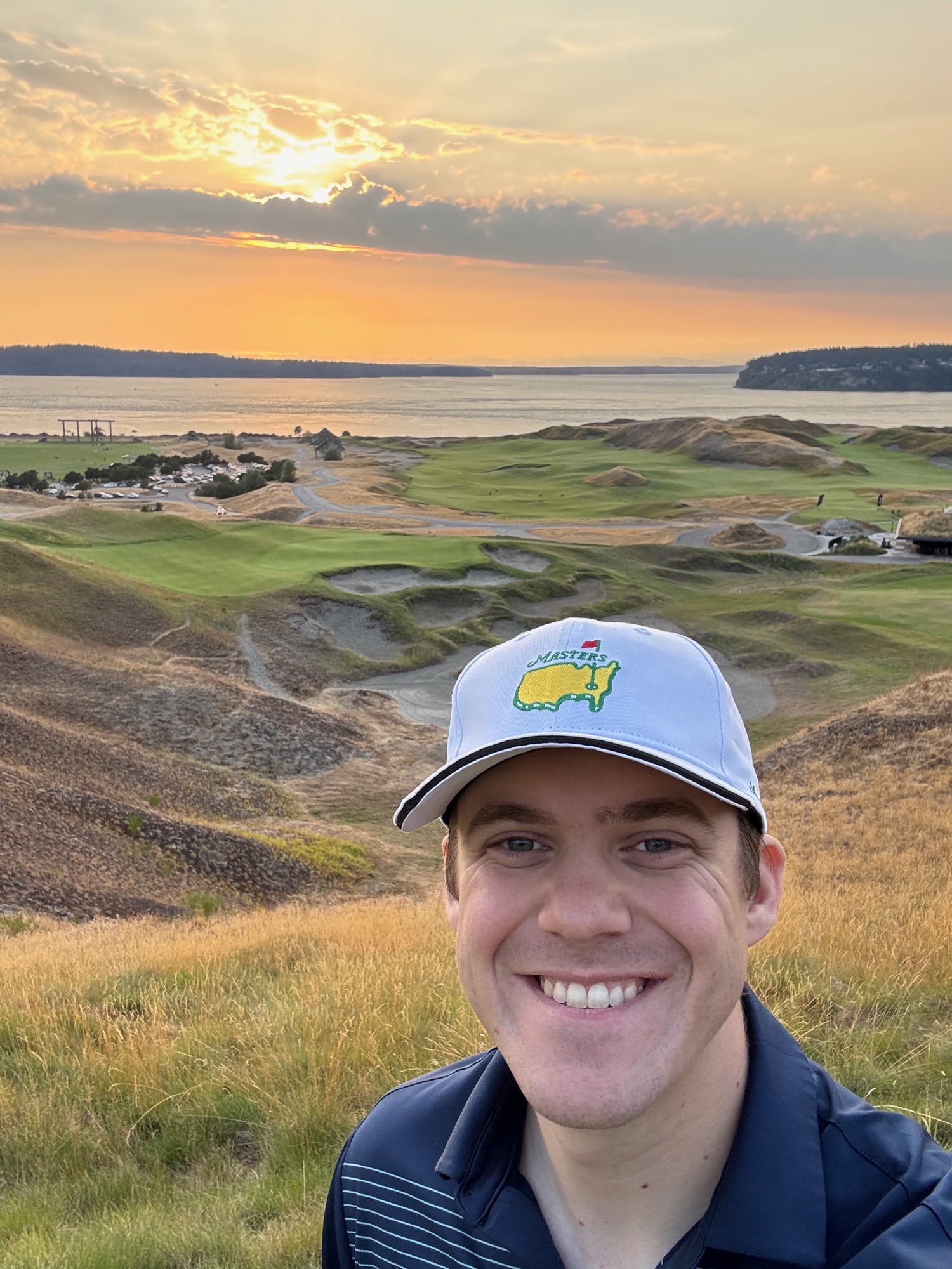Selfie from #9 tee
